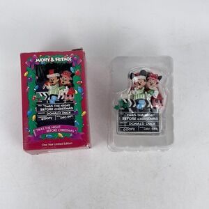 Enesco Ornament‎ Mickey Minnie Mouse Disney Night Before Christmas w/Box #18035